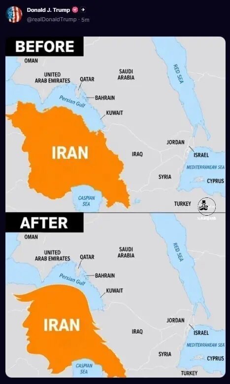 ترامپ و نقشه ایران