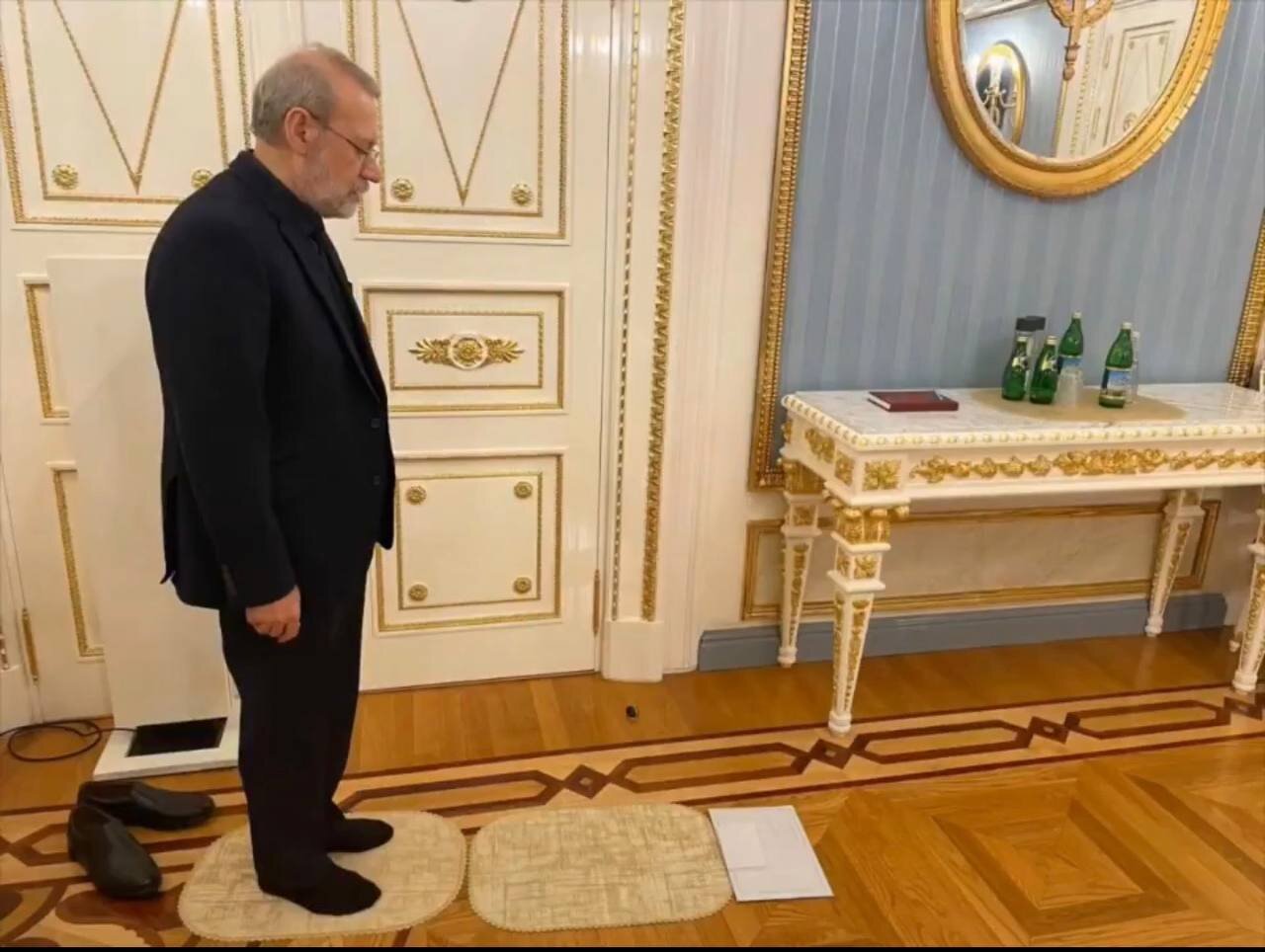 علی لاریجانی در کاخ کرملین