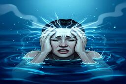 شوک در آب سرد؛ چرا مغز شناگران یخ می‌زند؟