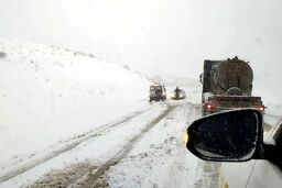 هشدار به مسافران شمال؛ بارش برف و باران در ارتفاعات چالوس و هراز