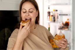 خستگی مغز و پاداش سریع:چرا شب‌ها مقابل غذاهای ناسالم بی‌دفاع می‌شویم