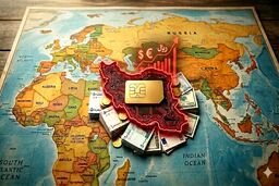 هزینه ارتباط بین‌الملل، نیم‌ساعت، یک میلیون تومان!