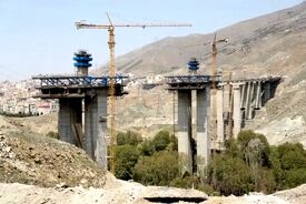 ببینید | آغاز بازسازی پل B1 کرج