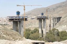 ببینید | آغاز بازسازی پل B1 کرج