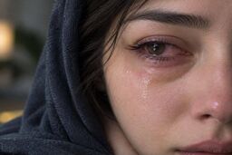 پف چشم بعد از گریه؛ علت تورم و قرمزی موقت پلک‌ها