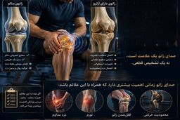 صدای زانو؛ هشداری که همیشه به معنای بیماری نیست