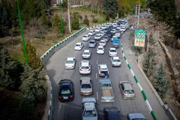 ترافیک سنگین در محورهای شمالی و ورودی پایتخت