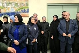 تیم ملی فوتبال بانوان وارد مرز بازرگان شد