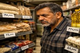 وقتی آمار رسمی می‌گوید ۴۴ درصد، اما مردم دو برابر شدن قیمت‌ها را می‌بینند