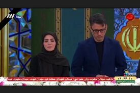 ببینید | بغض مجری زن تلویزیون روی آنتن زنده در کنار مهدی توتونچی 
