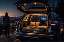 وقتی ماشین جای اتاق هتل را می‌گیرد؛ ایده های جدید در سفرهای جاده‌ای